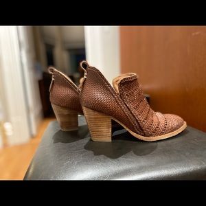 Jeffrey Campbell Rattan Booties